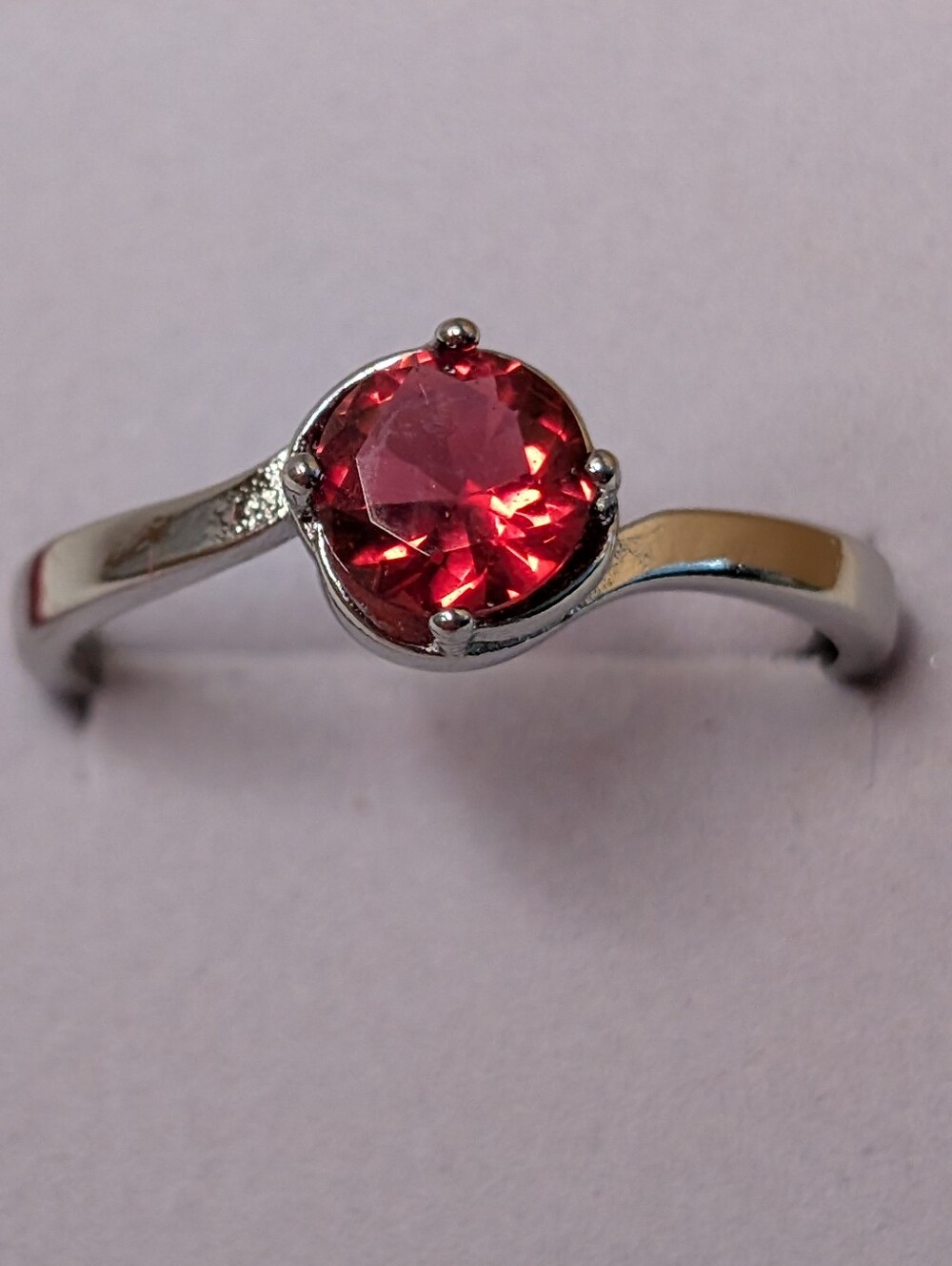 3 for $25 Fragrant Jewels Size 8.5 Ring Red Stone NWOT